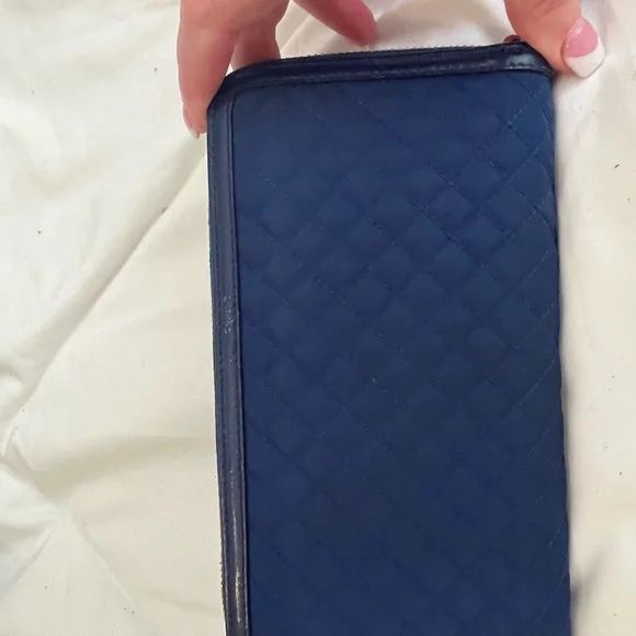 Prada Navy Quilted Accessory